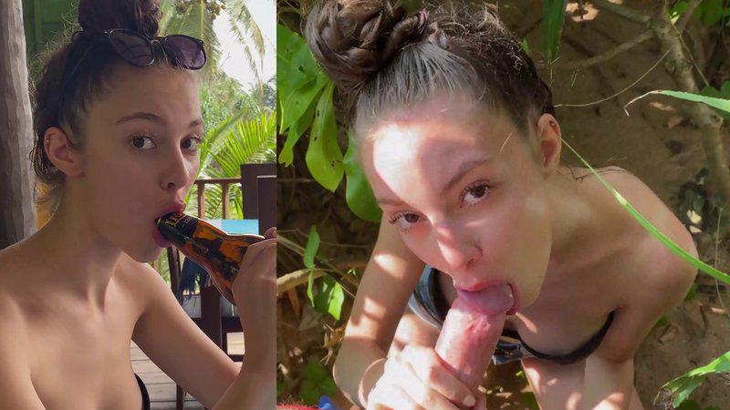 Watch Solazola Vacation Seduction & BJ Video